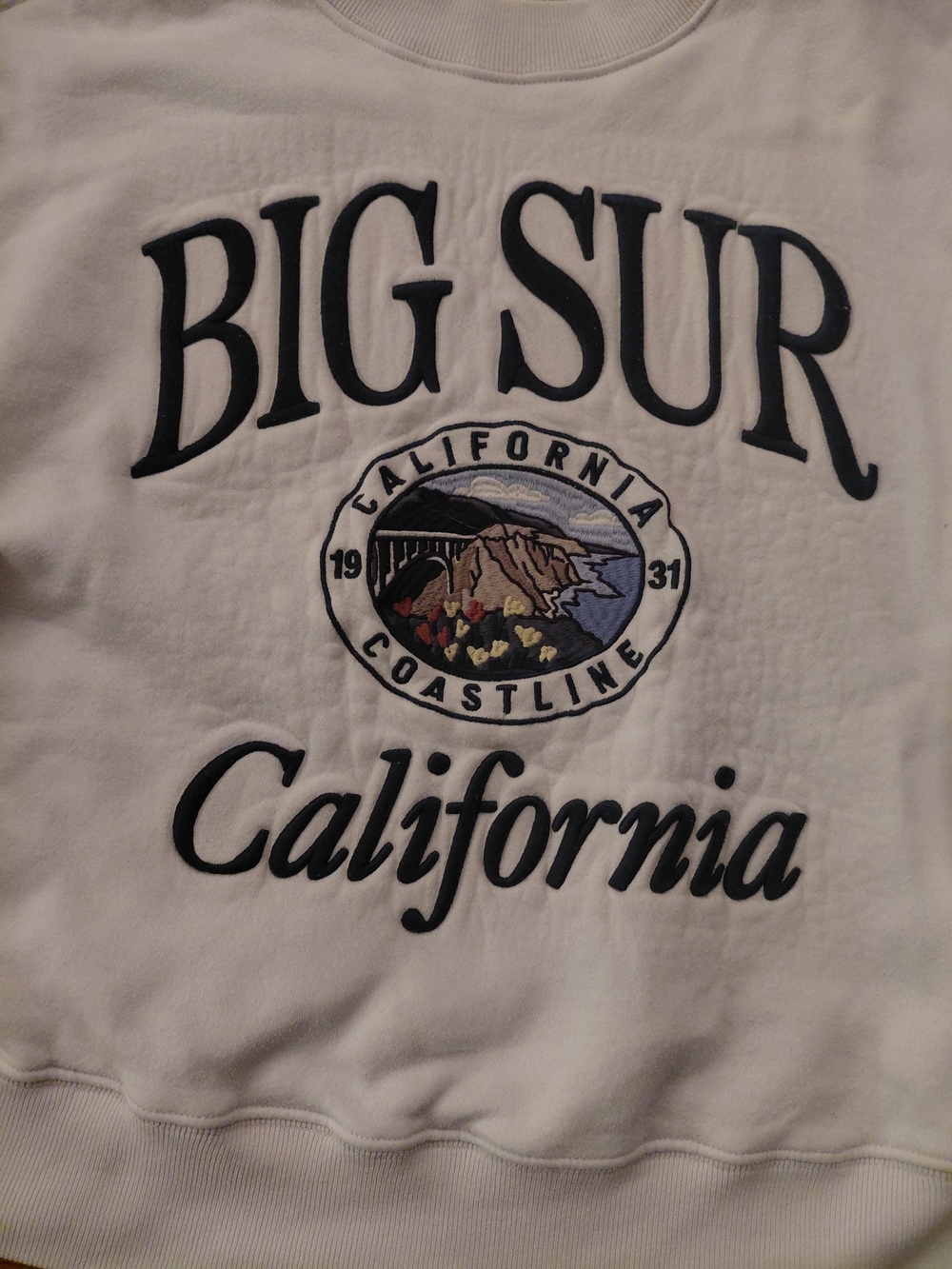 Abercrombie & Fitch Big Sur California Sweatshirt Size Medium - Picture 2 of 4